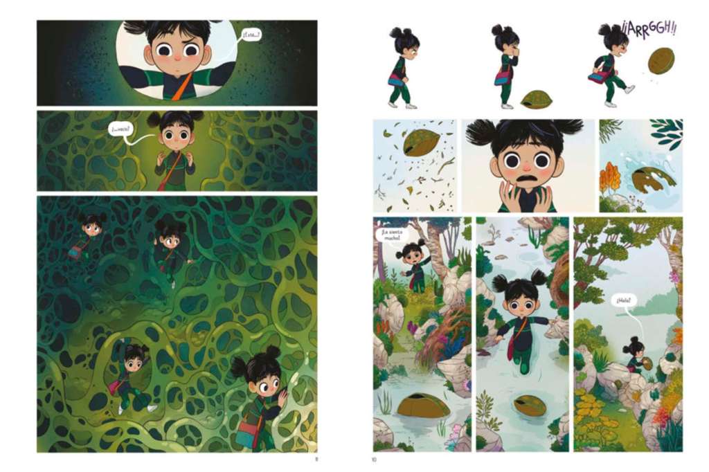 La colombiana Lorena Álvarez, autora de "Hicotea" y "Nightlights", obtuvo el premio Russ Manning destinado a nuevas promesas del cómic. / Lorena Álvarez