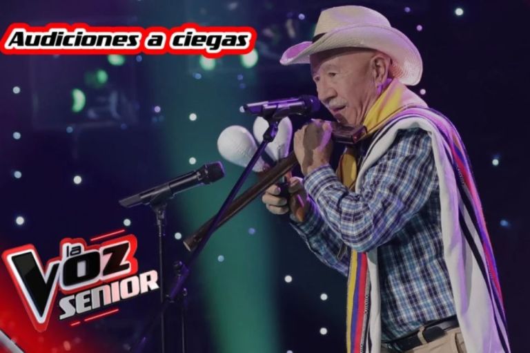 ‘La Voz Senior’: Con 76 años, Jesús sorprendió al tocar tres instrumentos a la vez