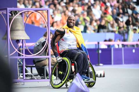 Mauricio Valencia le dio su sexto oro a Colombia en los Juegos Paralímpicos