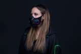 El tapabocas inteligente de Razer: sostenible, transparente y con iluminación personalizada