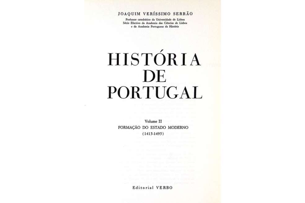 El historiador Joaquim Veríssimo estudió también los siglos de la colonia de Brasil.