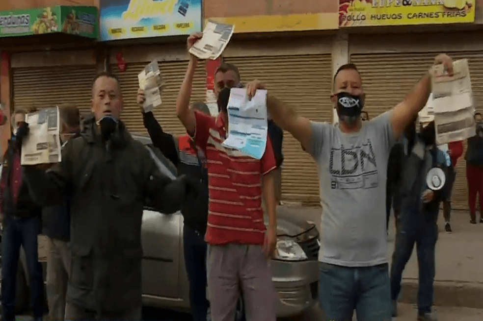 Los afectados califican de "injusto" los cobros de las facturas. / Captura de vídeo: Noticias Caracol