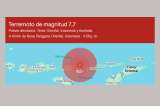 Terremoto de magnitud 7,7 sacude Indonesia y activa alerta por posible tsunami