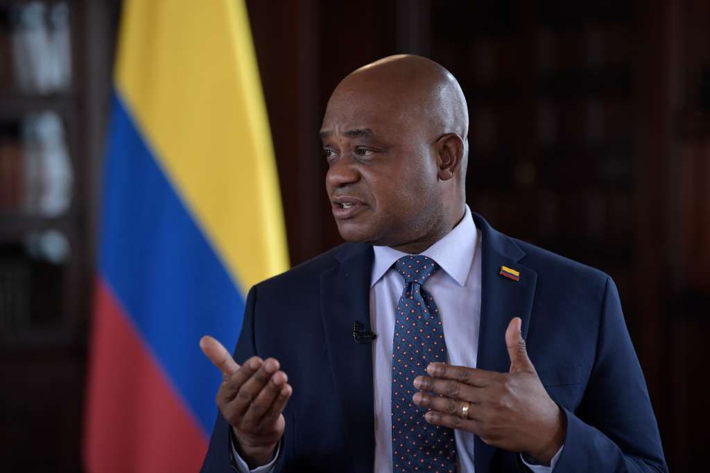 Canciller de Colombia, ministro de Relaciones Exteriores, en entrevista.