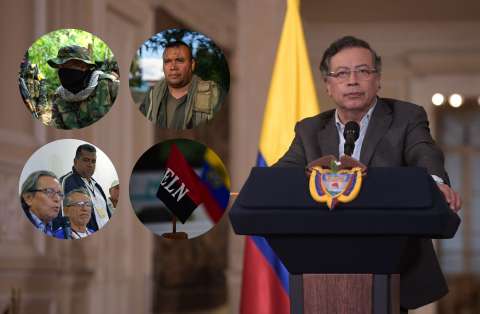 ¿Se descongela la paz total? Gobierno Petro mostró avances en al menos seis mesas de diálogo