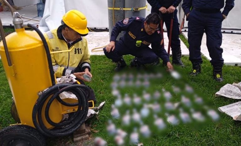 Intentan pasar 99 botellas de aguardiente al ‘Vive la Salsa’, ocultas en un extintor