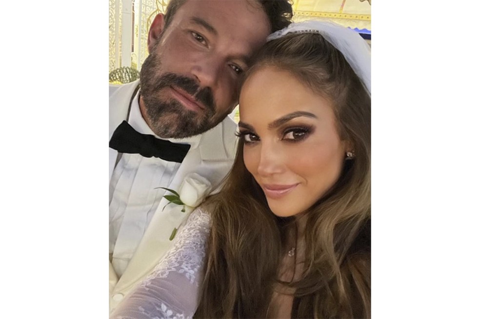 Jennifer López y Ben Affleck se casaron en Las Vegas.