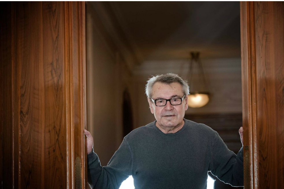 Milos Forman, en París en 2009. / AFP