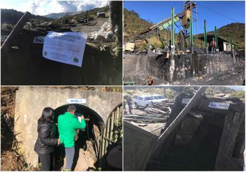 Cierran mina en el páramo de Guerrero por no contar con permiso de extracción