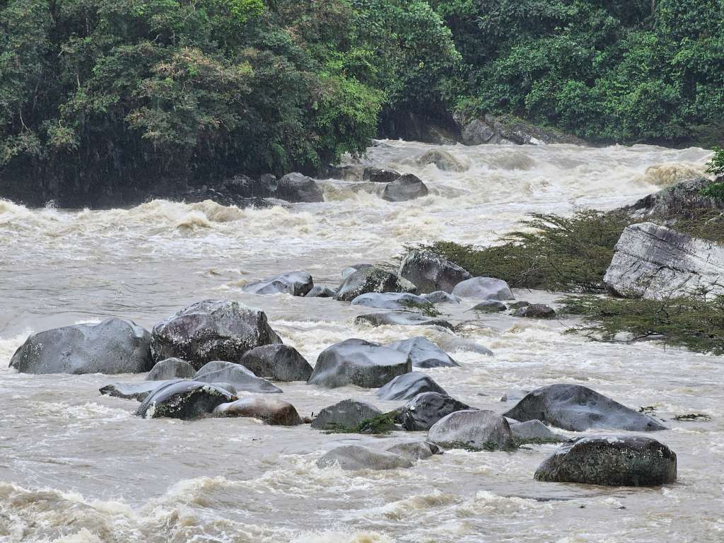 Río Guamuez, ubicado en Putumayo. /Foto: Parques Nacionales Naturales.