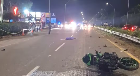 Tres muertos dejó accidente en la Vía al Mar durante piques ilegales en Cartagena