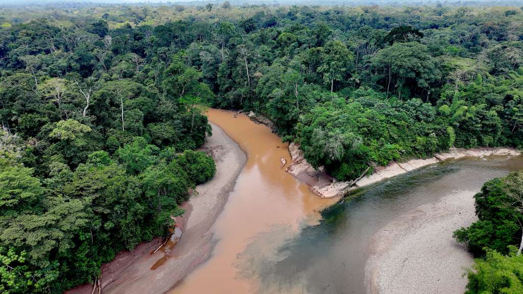 Contaminación río Napo
