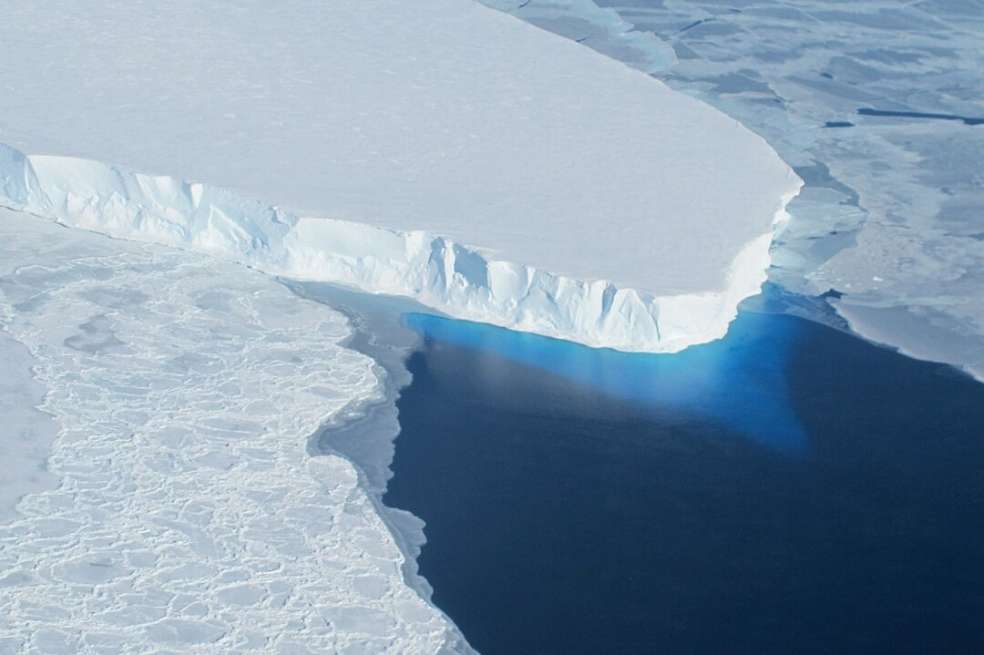 El glaciar Thwaites es también conocido como el glaciar del fin del mundo.