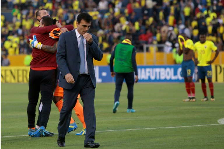 Gustavo Quinteros tiene las horas contadas como seleccionador de Ecuador