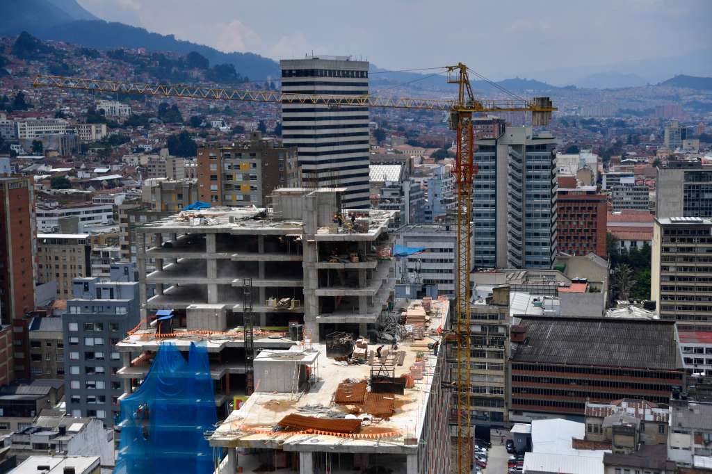 Bogotá vista desde el edificio BD Bacatá, ahora Bogotá Tower 2862