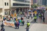 Arrancan las marchas del paro de maestros en cinco ciudades del país