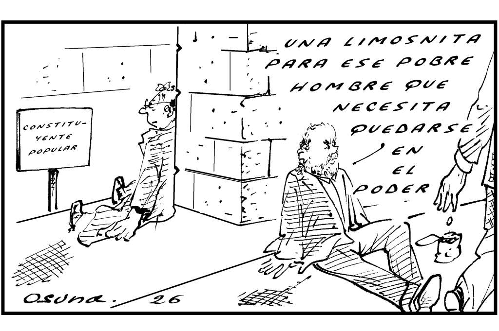 Se quedaron sin cinco