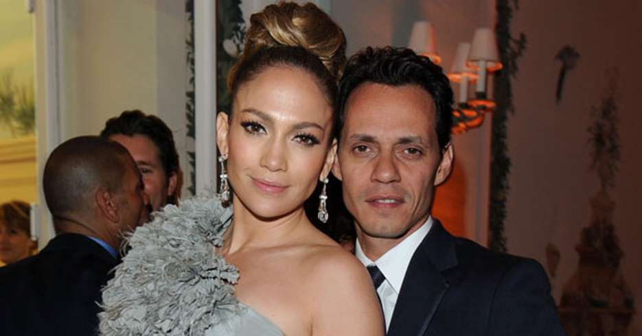 Singer/actress Jennifer Lopez (R) and husband Mark Anthony attend the Vanity Fair and Gucci Party Honoring Martin Scorsese during the 63rd Annual Cannes Film Festival at the Hotel Du Cap Eden Roc on May 15, 2010 in Cannes, France. (Photo By Daniele Venturelli/WireImage for Gucci)