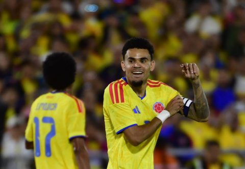 “Llegó la hora, Dios nos bendiga”: el mensaje de Luis Díaz antes del debut de Colombia