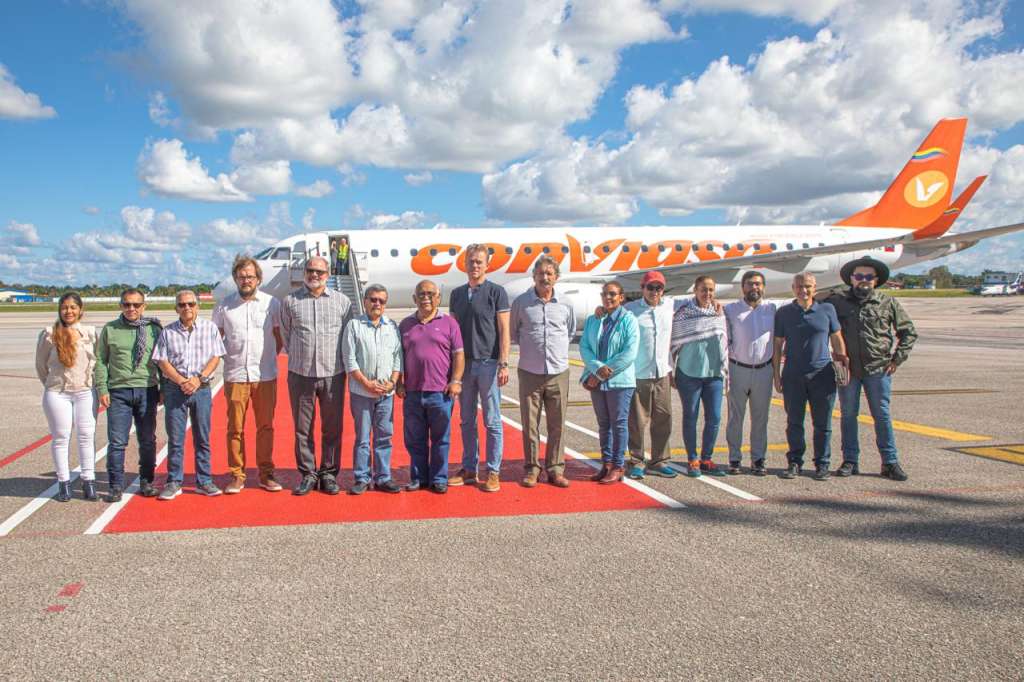 Delegación del Eln que salió de Cuba