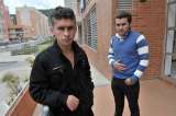 A puños con la Policía