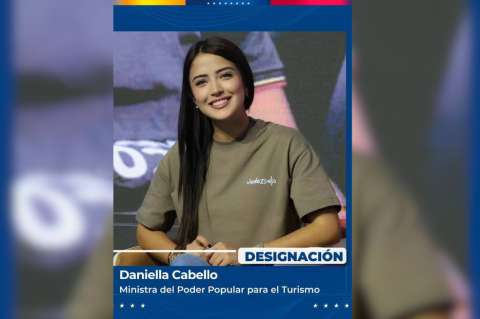 Quién es Daniela Cabello, nueva ministra de Turismo en Venezuela e hija de Diosdado Cabello