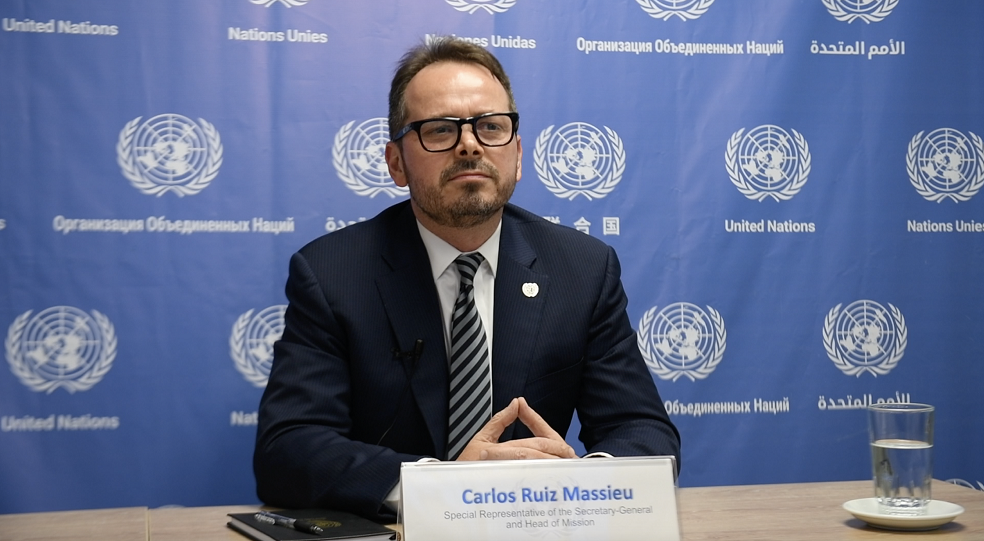 Carlos Ruiz Massieu es el jefe de la Misión de Verificación de la ONU en Colombia y será el encargado de presentar el informe ante el Consejo de Seguridad, en Nueva York.