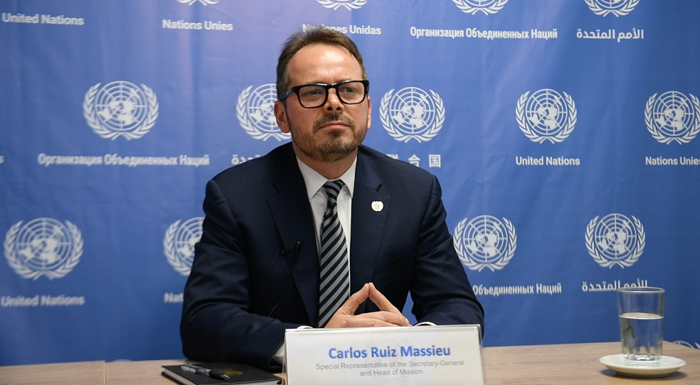 Carlos Ruiz Massieu es el jefe de la Misión de Verificación de la ONU en Colombia y será el encargado de presentar el informe ante el Consejo de Seguridad, en Nueva York.