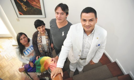 Los LGBTI electos se reunieron ayer en Bogotá en el evento “Conversando con electos y electas LGBTI a cargos de elección popular 2016-2019”. / Cristian Garavito