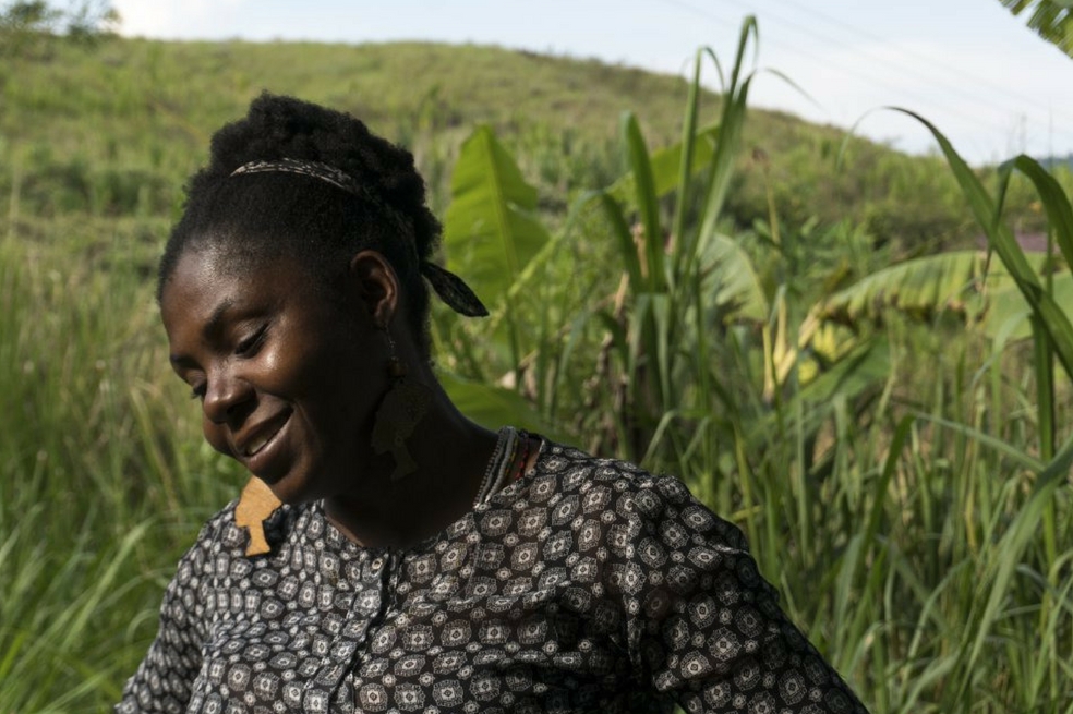 Como activista afro, Francia Márquez obtuvo reconocimiento nacional al movilizar a las mujeres negras del Cauca para presionar al Gobierno porque la extracción de oro en la región estaba generando una catástrofe ambiental. / Foto: Fundación Goldman