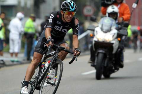 Sergio Luis Henao: "En el Sky confían en que puedo ayudar a Froome en el Tour"