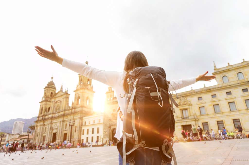 Bogotá es uno de los destinos más visitados por turistas internacionales en Colombia.