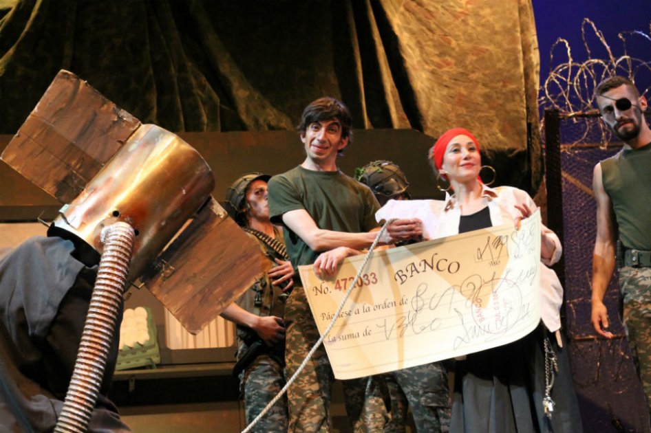 "Un hombre es un hombre" estará en función todos los jueves, viernes y sábado en el Teatro Libre Chapinero, en Bogotá. / Foto: Cortesía Teatro libre.
