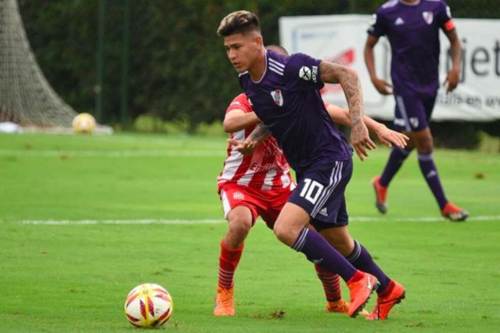 Jorge Carrascal, volante colombiano de River Plate. / River Plate