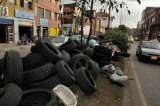 Autoridades ambientales están alarmadas por el mal manejo de llantas usadas