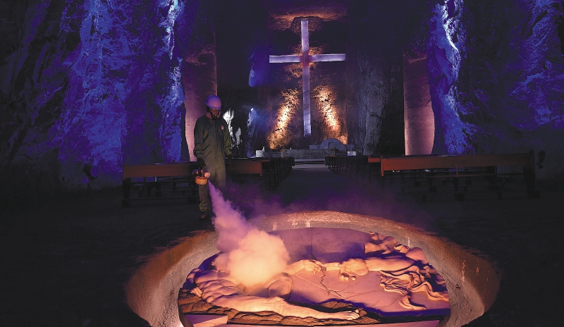 Visitar las minas de sal y la catedral subterránea de Zipaquirá puede ser una de las actividades para estos días de descanso.