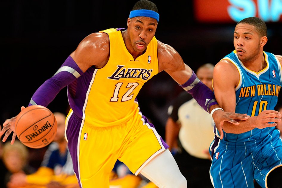 Dwight Howard, jugador de Los Ángeles Lakers.