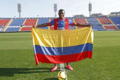 Mauricio Cuero se une a los entrenamientos del Levante