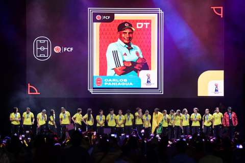 Fotos: ¡Gigantes! Los mejores momentos del homenaje a la Selección Colombia Sub 17