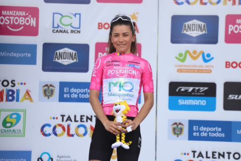 Lilibeth Chacón lo hizo de nuevo y ganó la cuarta etapa de la Vuelta a Colombia