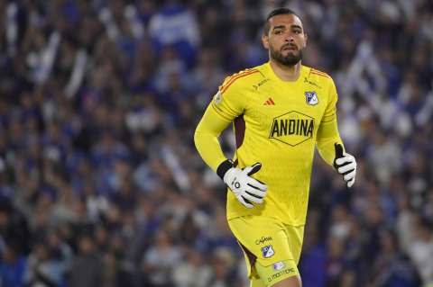 Revelan reacción de Álvaro Montero en el camerino de Millonarios al ser expulsado