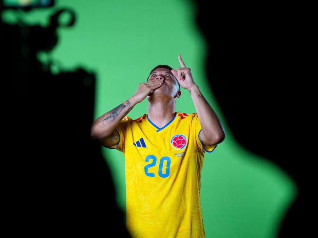 Juan Fernando Quintero (20) durante el Media Day de la selección de Colombia en la Copa Mundial de la FIFA Norteamérica 2026.