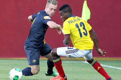 Colombia empató con Australia en el debut del Mundial Sub-20