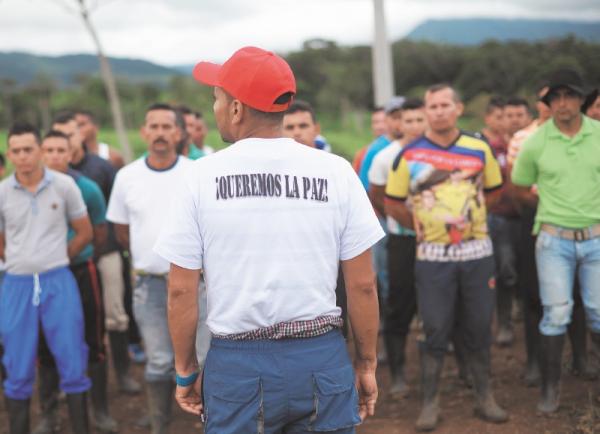 La zona veredal de Mesetas (Meta) es, por ahora, la única habilitada para recibir a guerrilleros en condiciones de reclusión. / Cristian Garavito - El Espectador