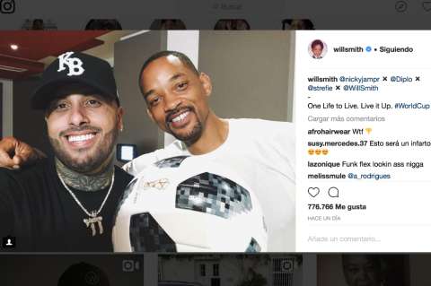 Will Smith, Nicky Jam y Era Istrefi cantarán himno del Mundial Rusia 2018