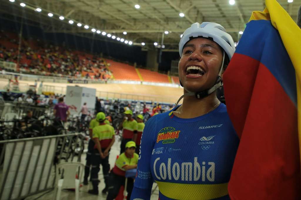 Juliana Londoño, campeona mundial del ómnium