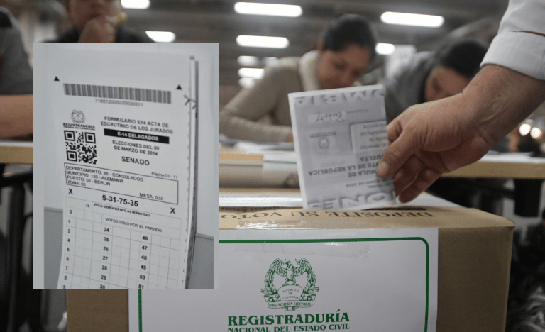 Así funcionan los formularios E-14, foco de la polémica entre Petro y la Registraduría