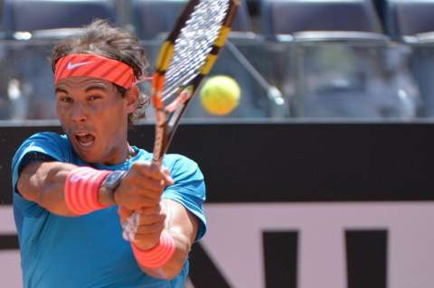 Rafael Nadal, a tercera ronda en el Masters 1000 de Roma