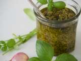 Aquí está la receta para preparar pesto de cilantro