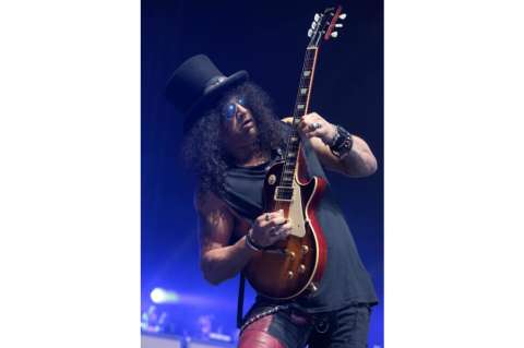 Slash, el rock vestido con sombrero de copa